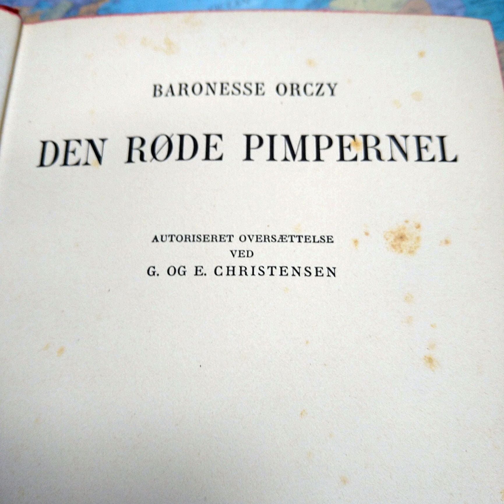 Den røde pimpernel.