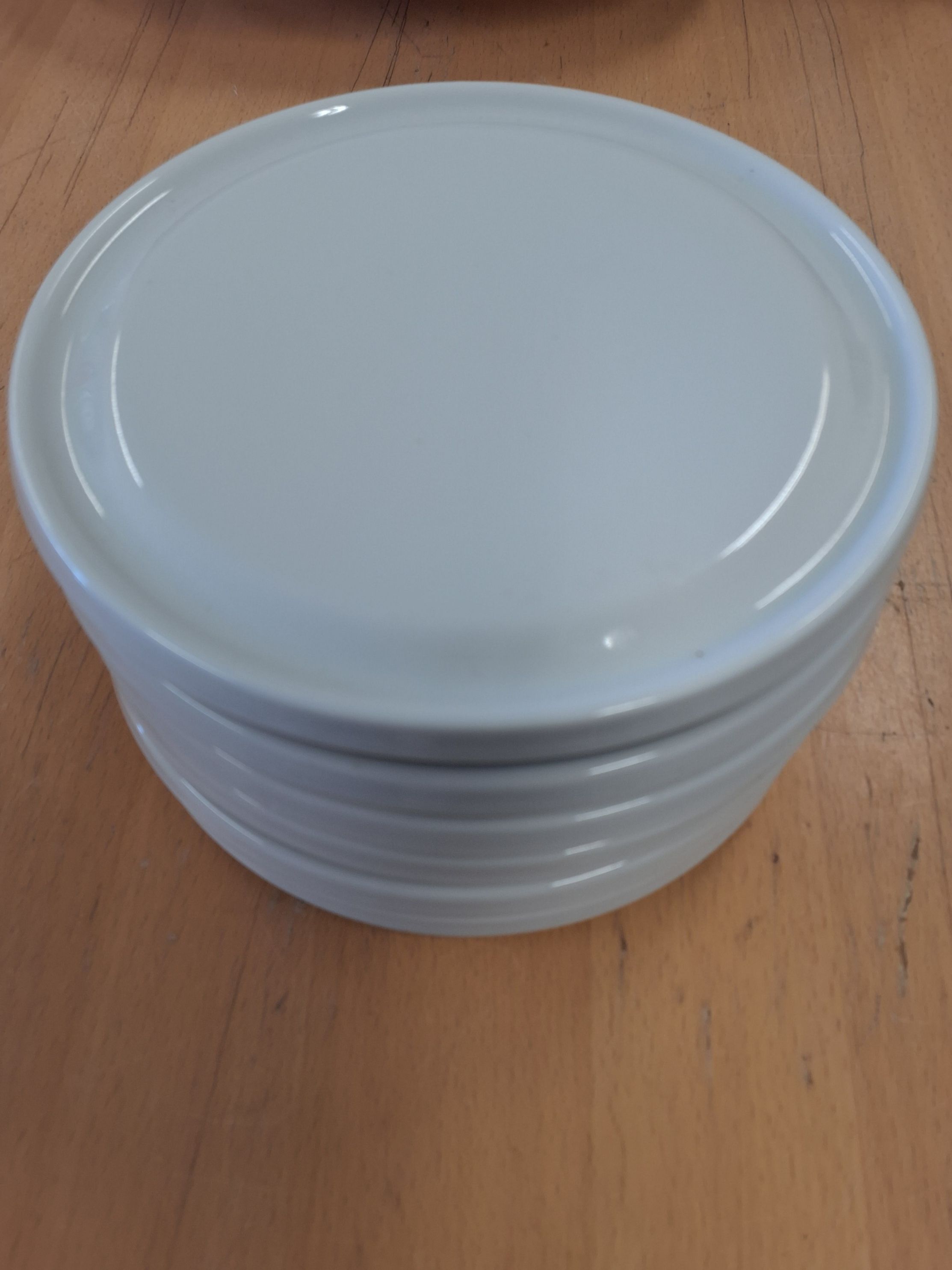 B&G hvid porcelænssmørebrik model 950 6 stk