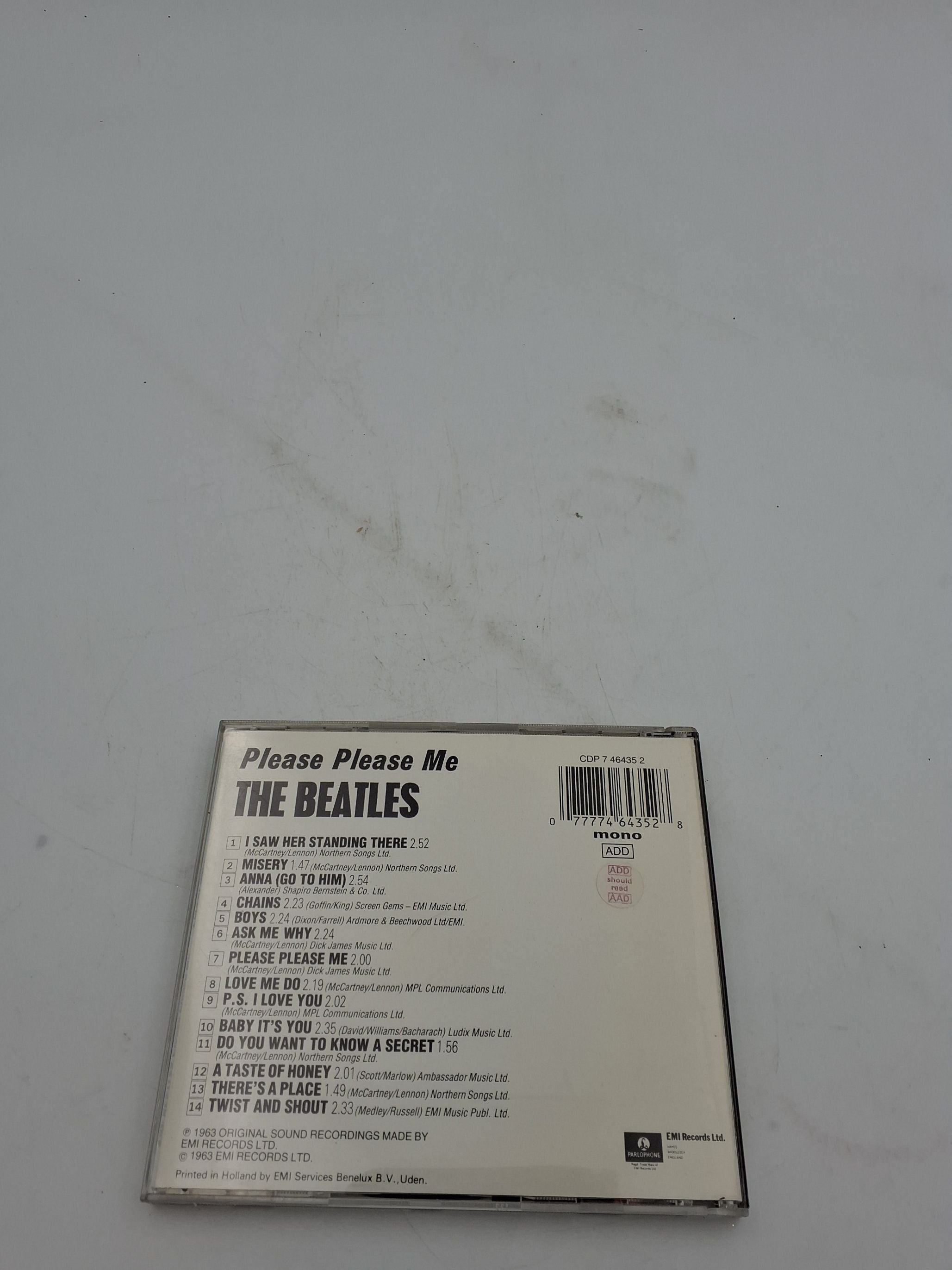 CD The Beatles: please please me