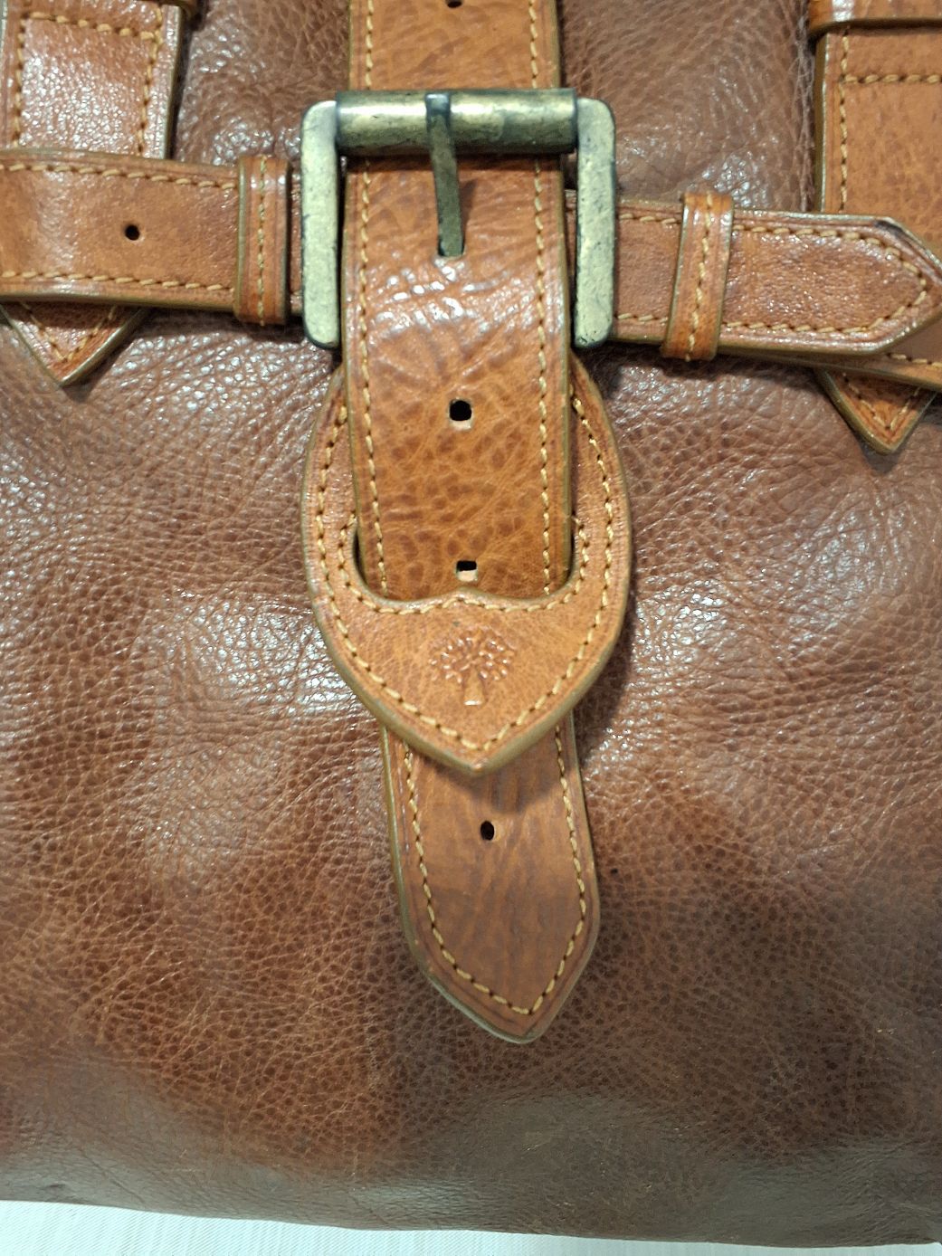 Lædertaske - Mulberry design