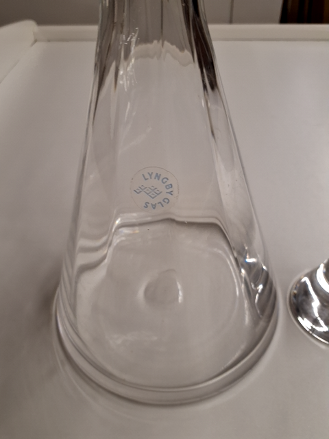Lyngby glas karafel