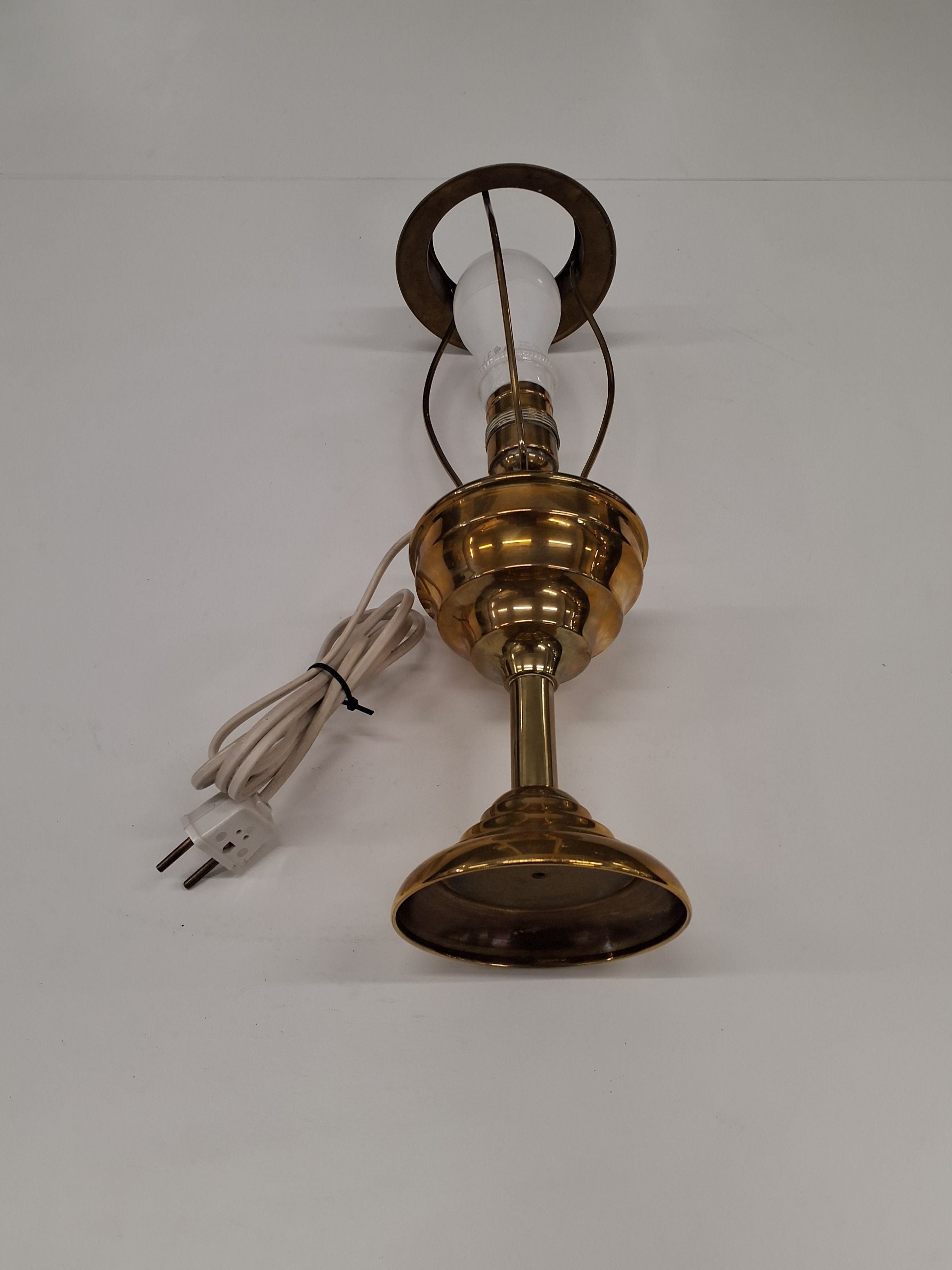 Messinglampe