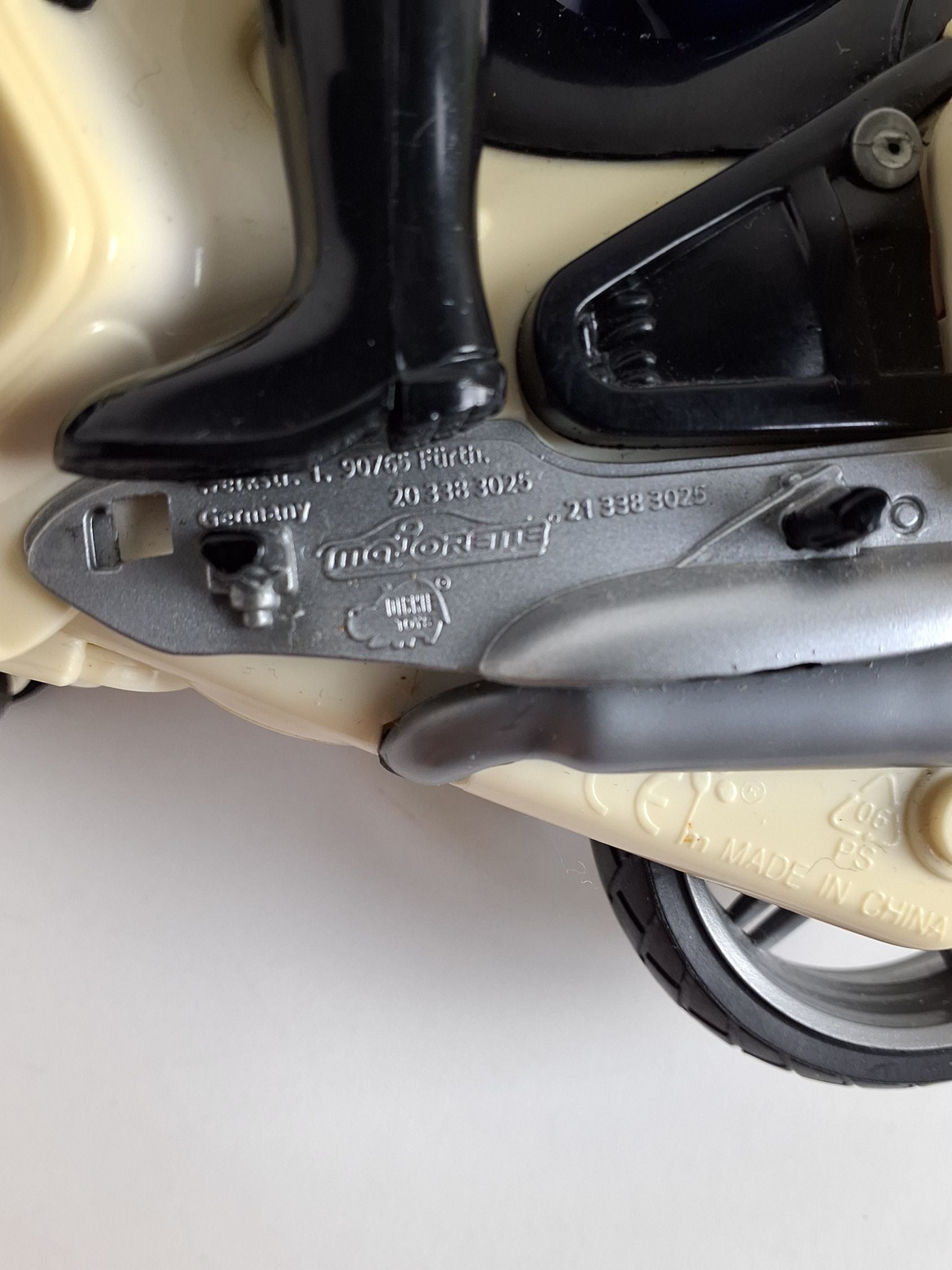 Motorcykel med betjent