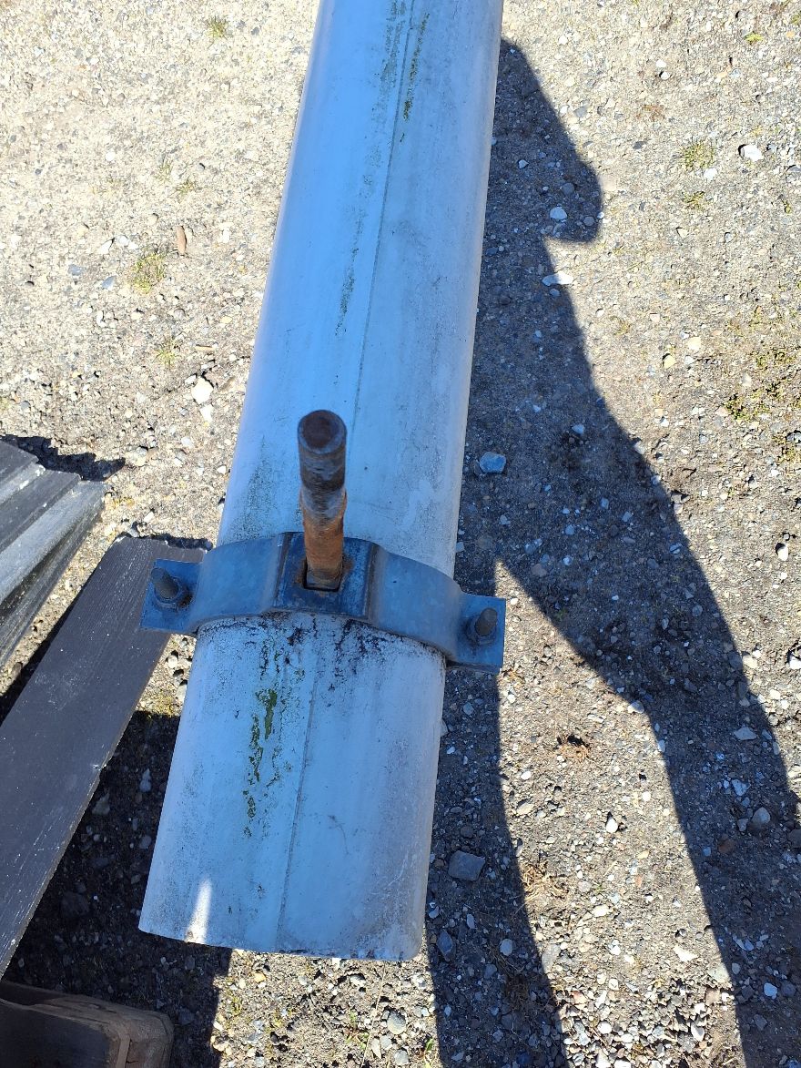 Flagstang af glasfiber.