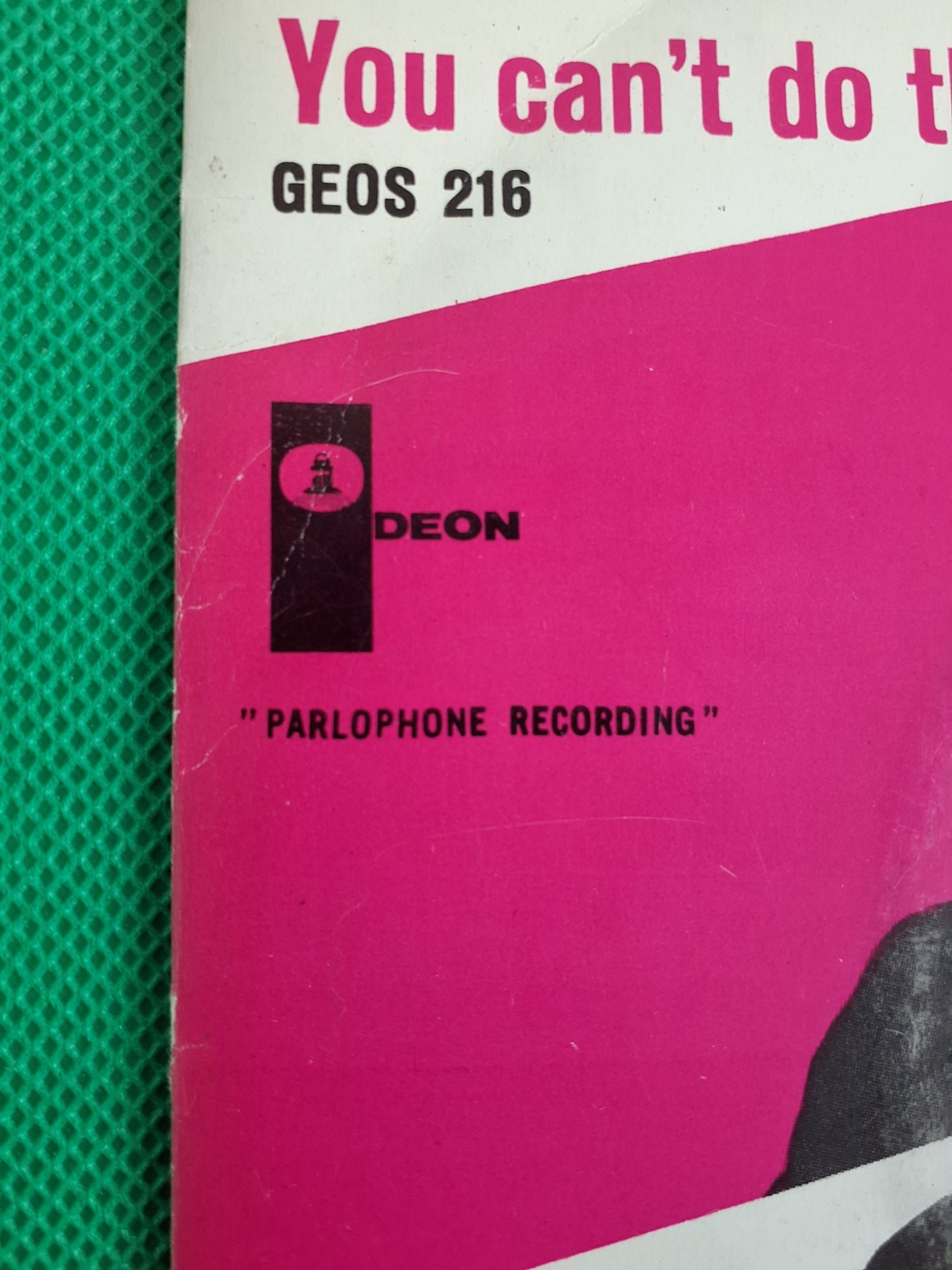 Vinyl Single med The Beatles