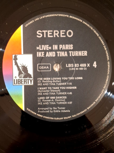 Ike & Tina Turner - Live in Paris