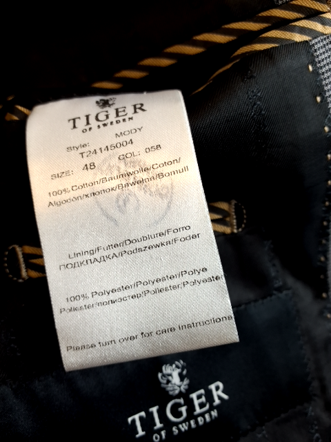 Tiger of Sweden Jakke habit (G612)
