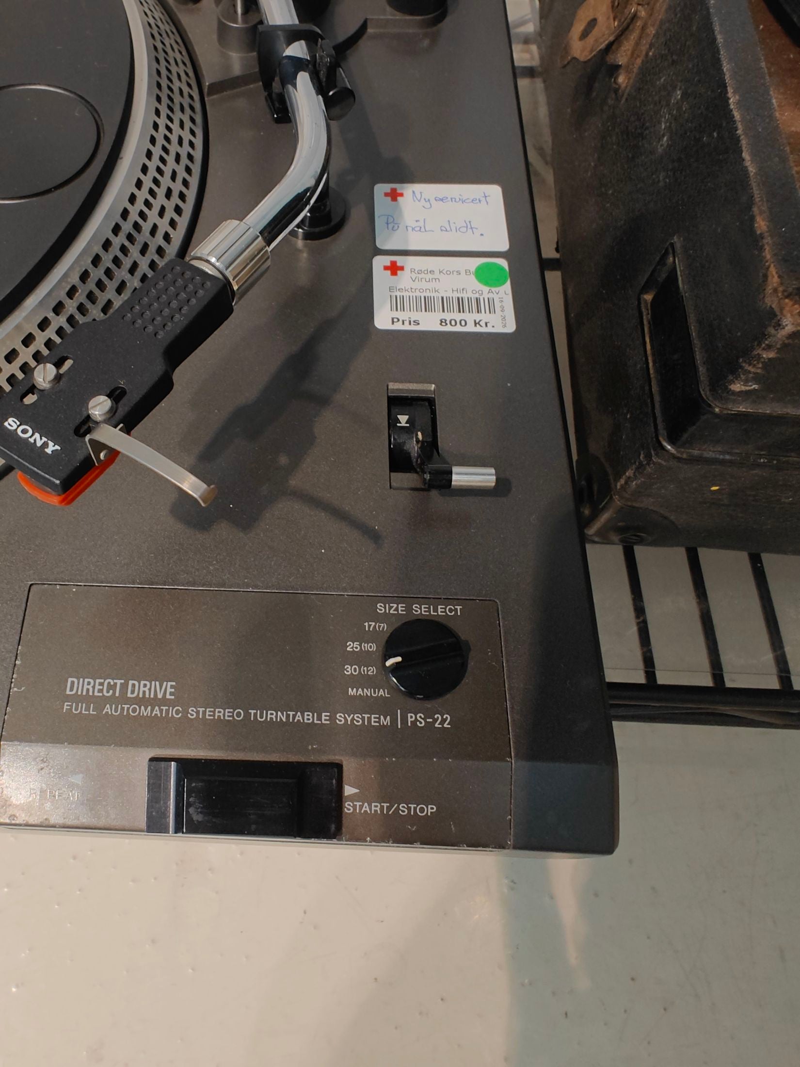 Sony PS 22 pladespiller