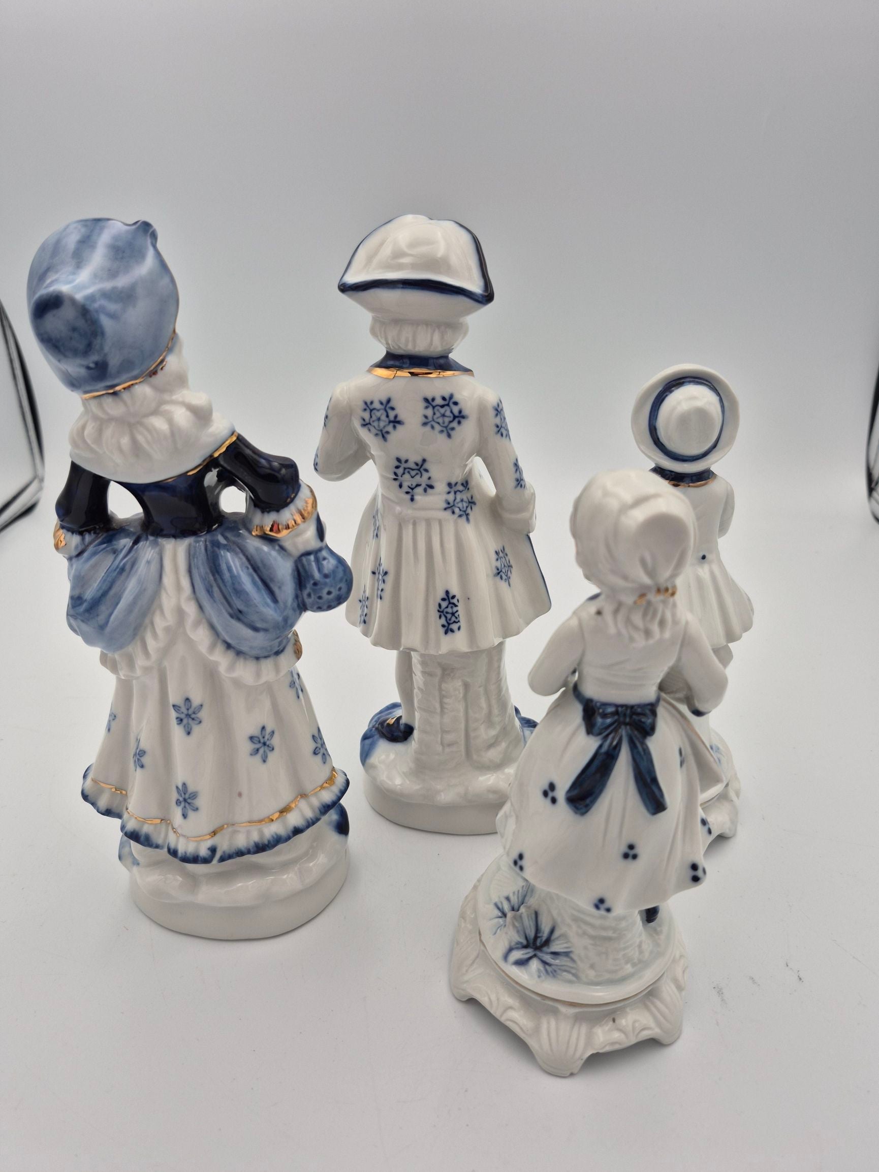 Porcelænsfigur 4 stk.