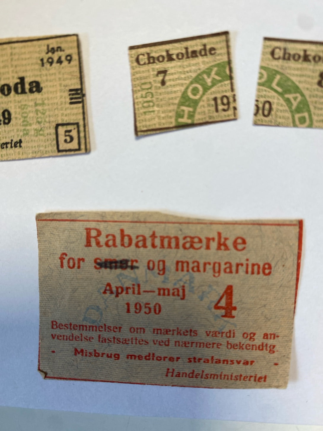 Rationeringsmærker no 6