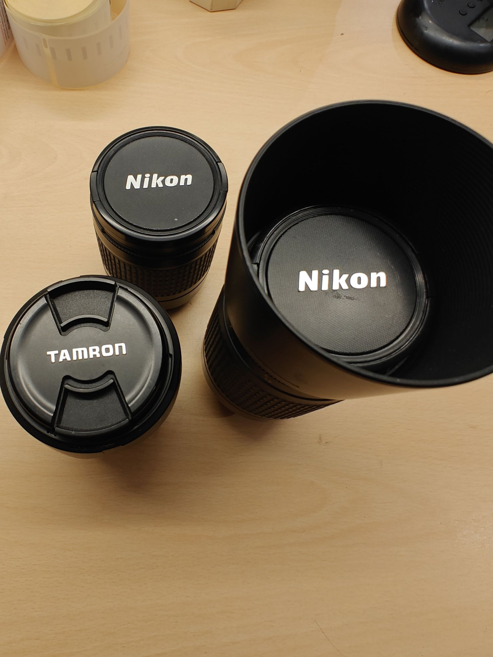 Nikon objektiver 3 stk