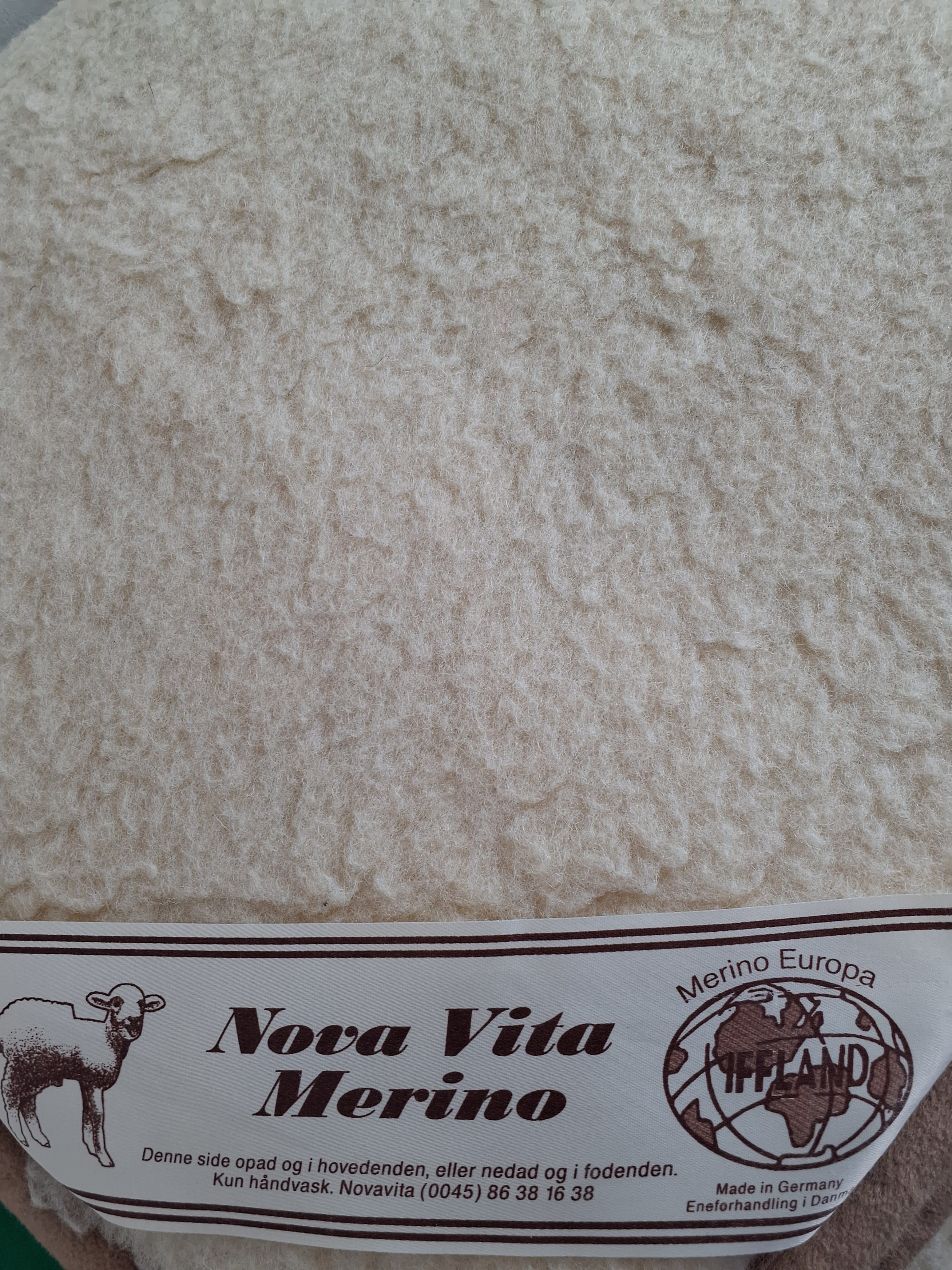 Merino uld tæppe 90x200