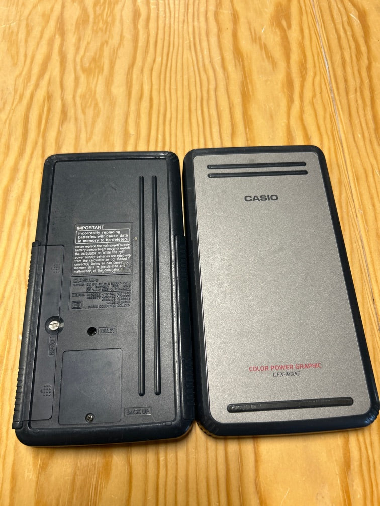Casio CFX-9800G grafregner – defekt