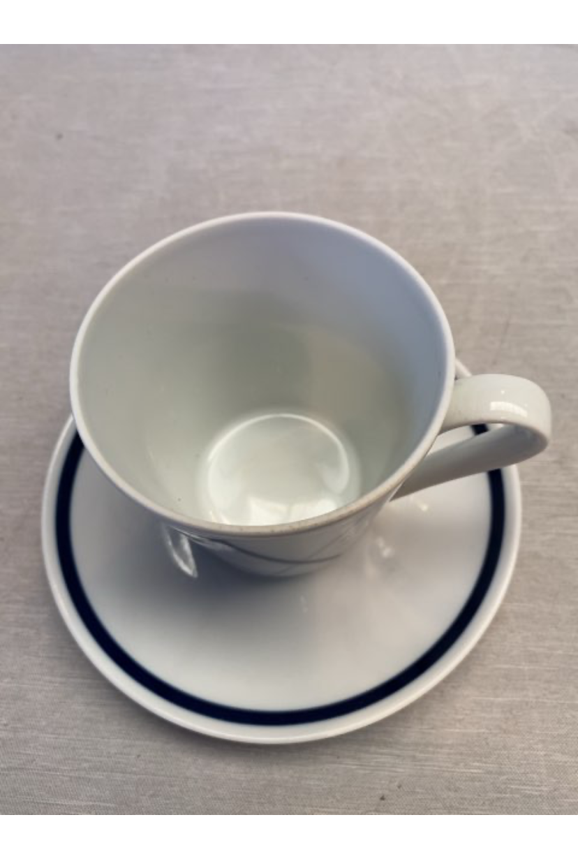 Lyngby harlekin kaffekop
