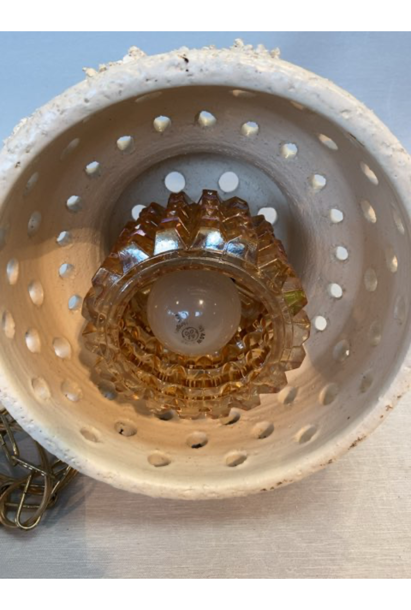 Keramik lampe