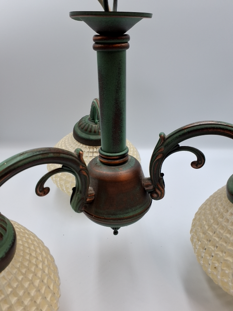 Retro loftslampe 3 arme