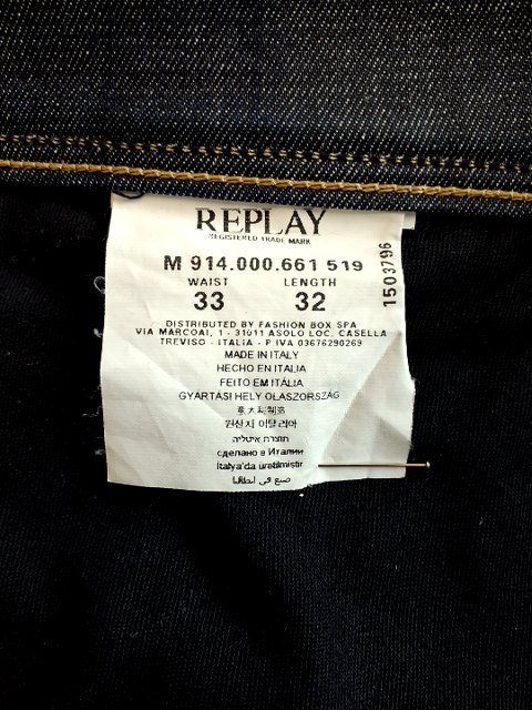 Replay Blue Jeans Cowboybukser