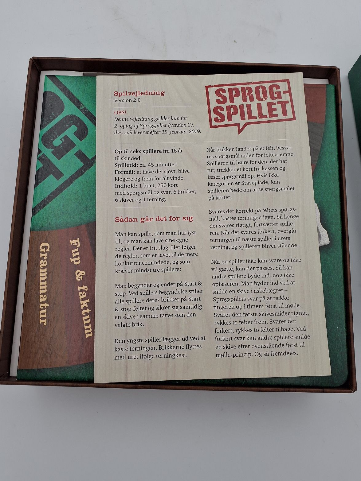 Sprogspillet