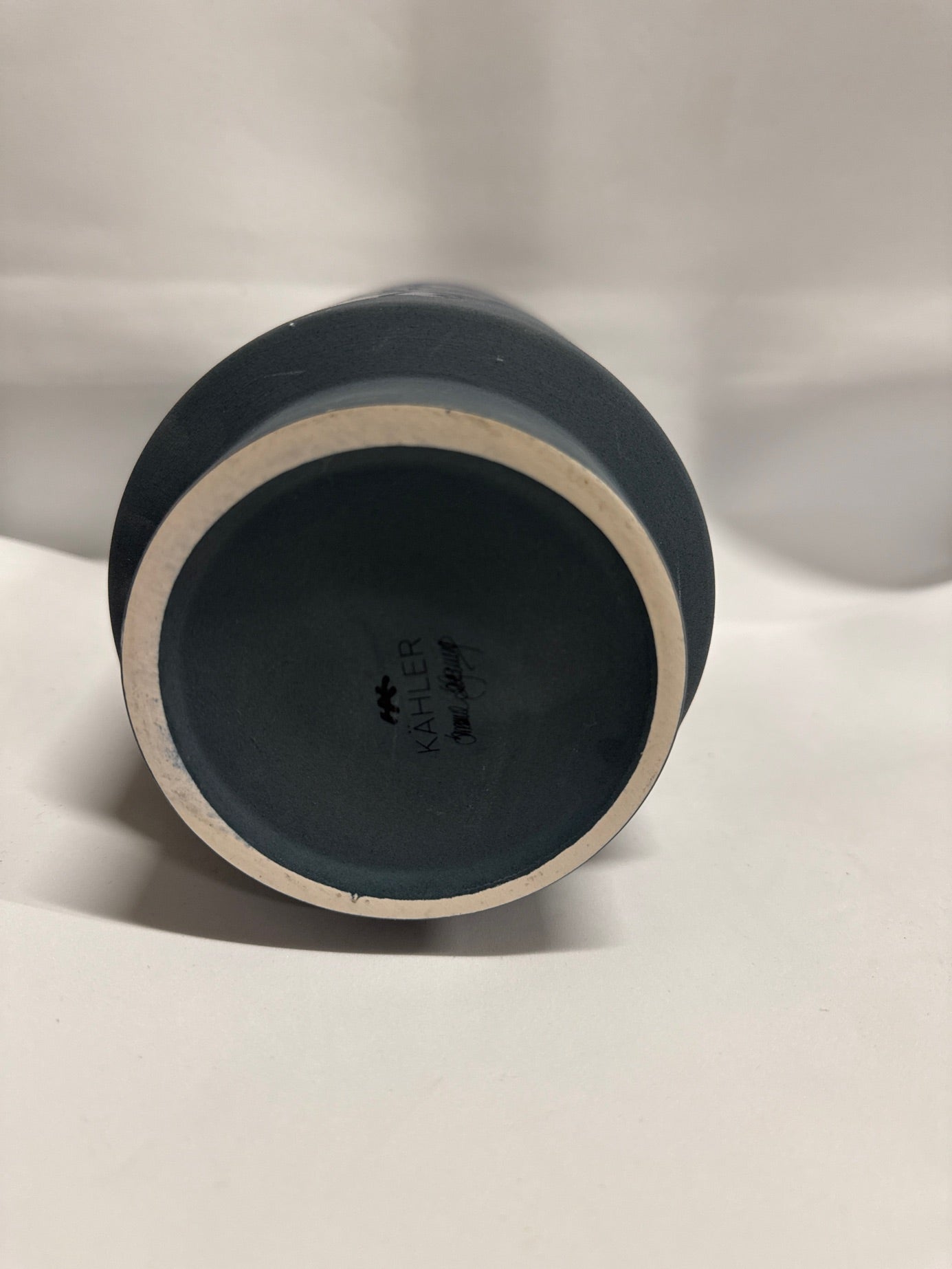 Vase blå "Kahler"