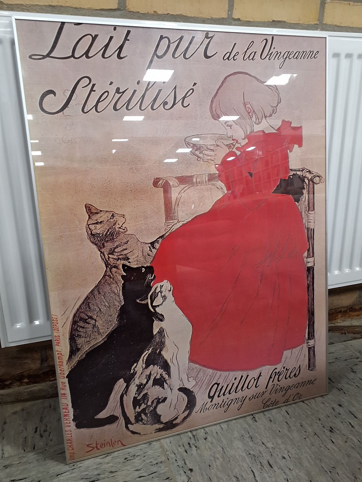 Plakat: Lait pur Stérilisé