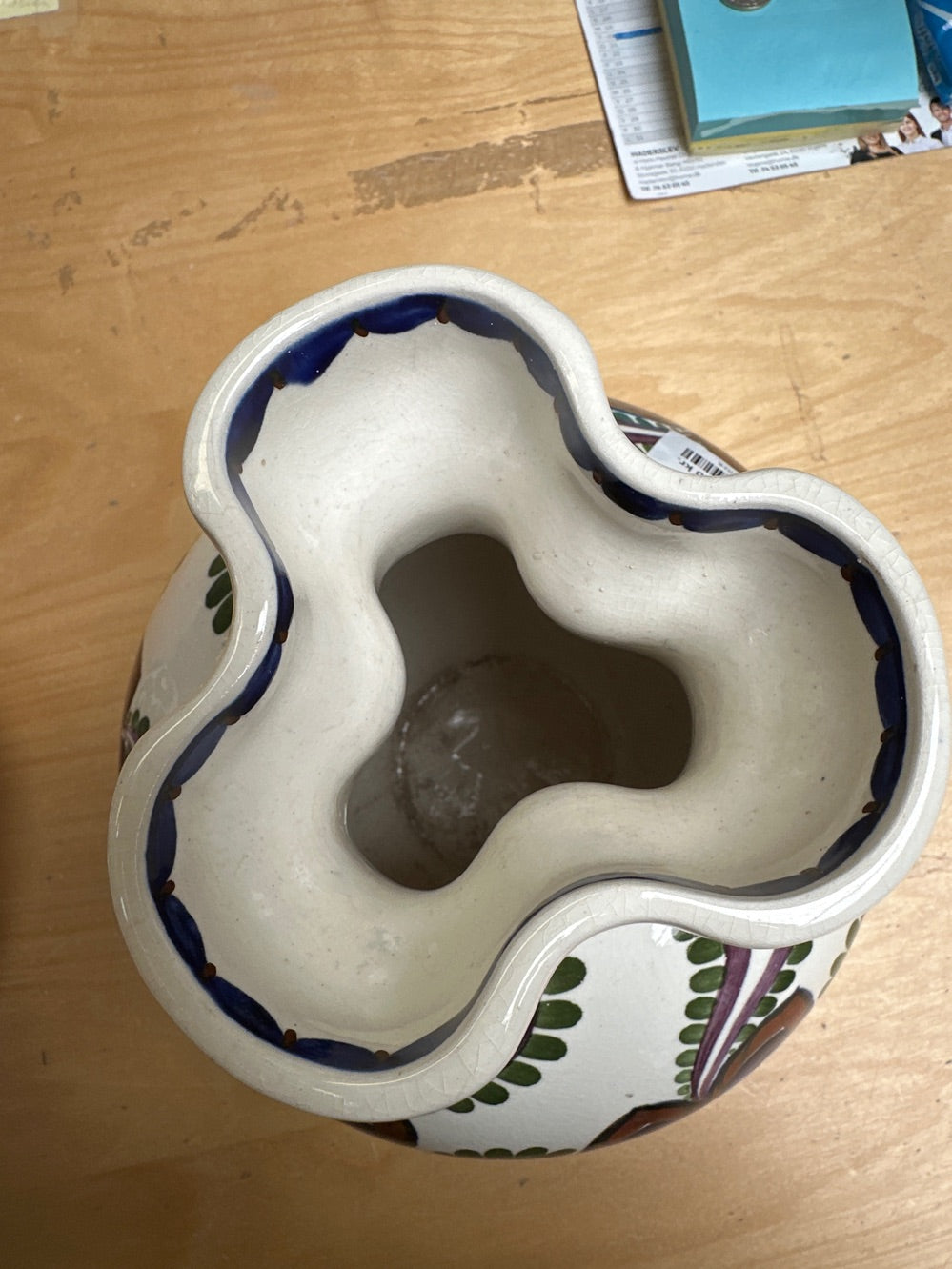 Vase fra Aluminia