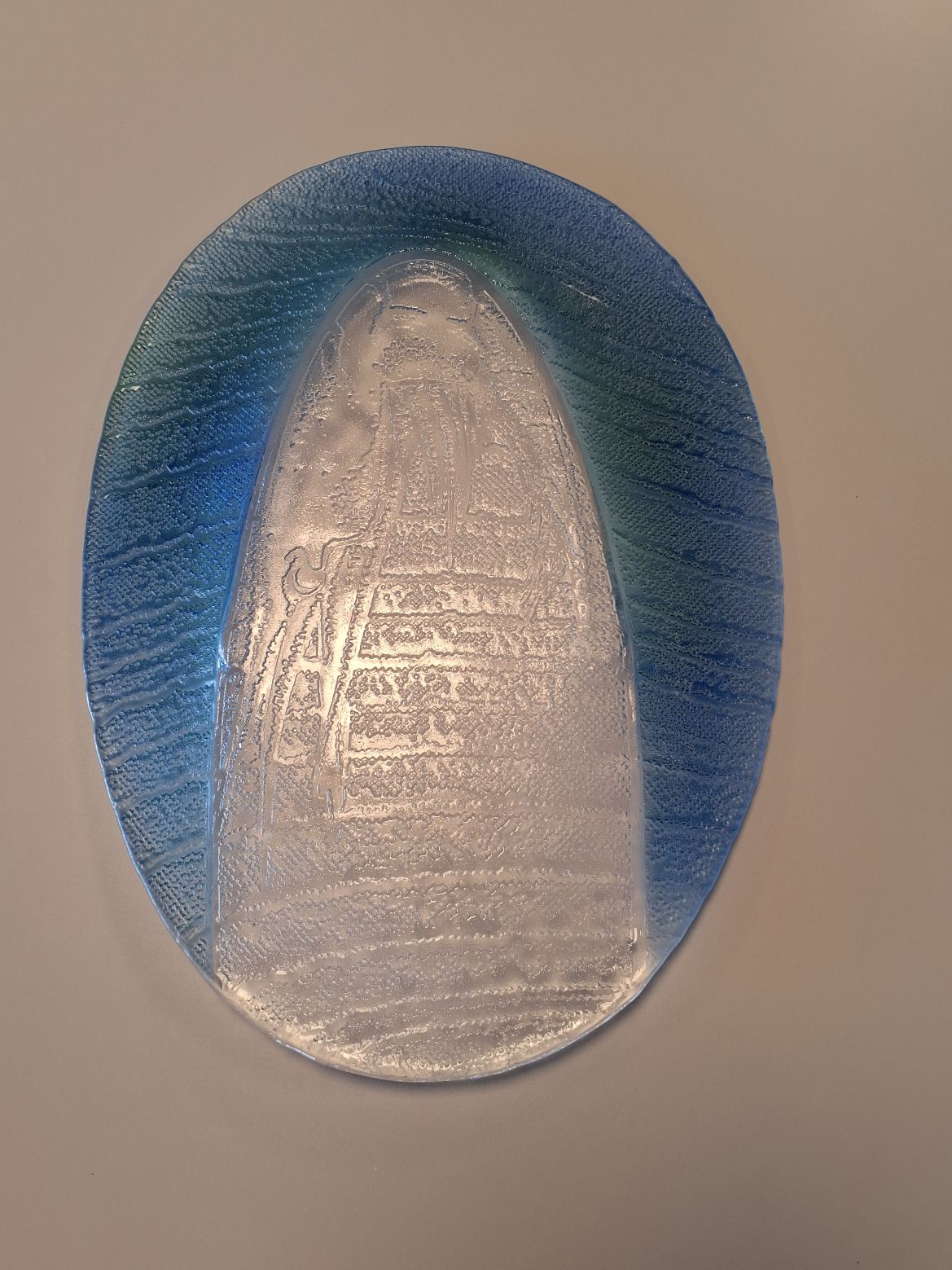 Neptun skaldyrsfad fra Magnor Glassverk