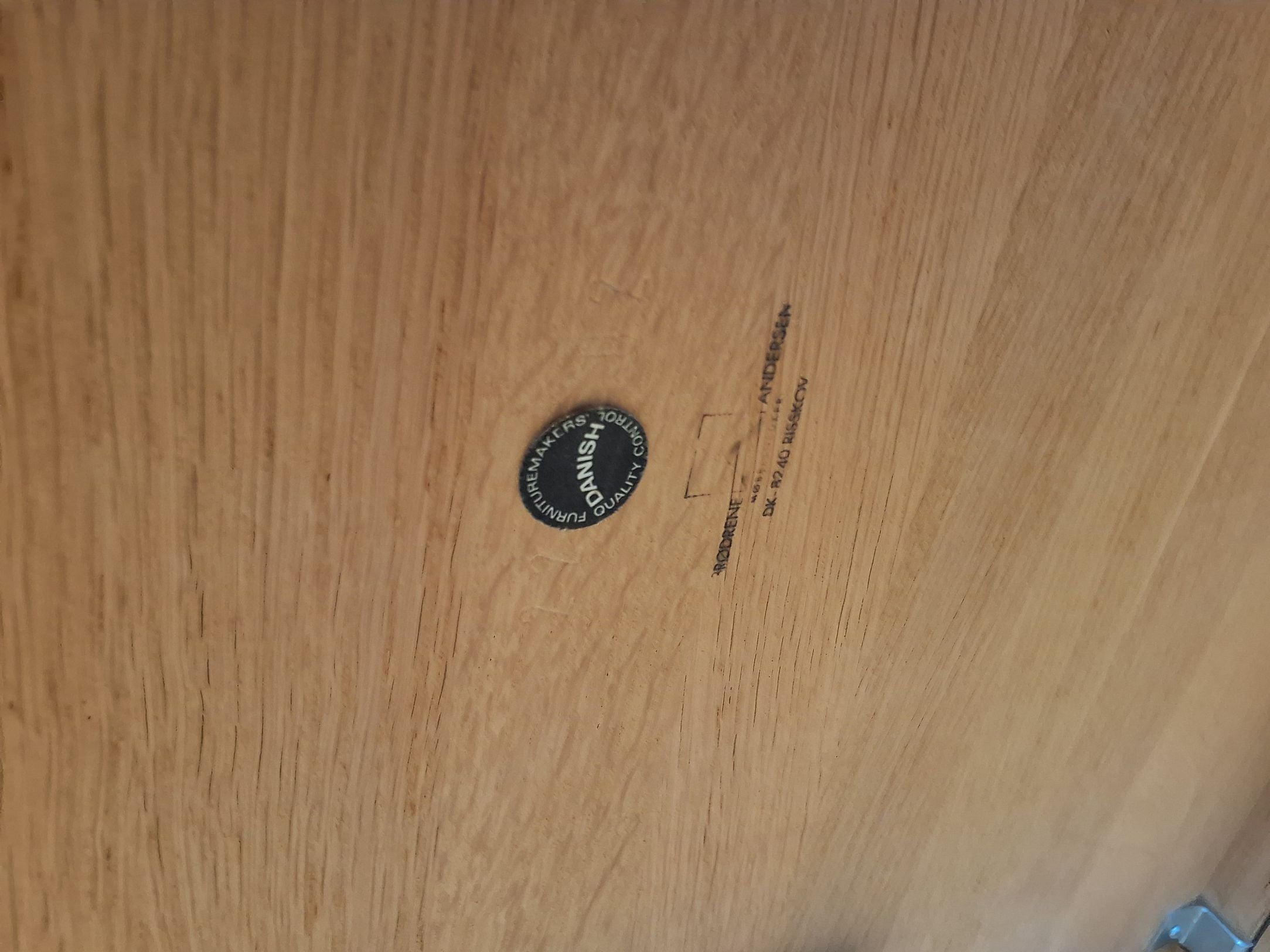 Dansk Design spisebord Massivt Eg