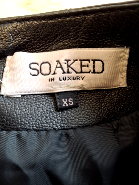 Soaked in Luxury Nederdel (skind)