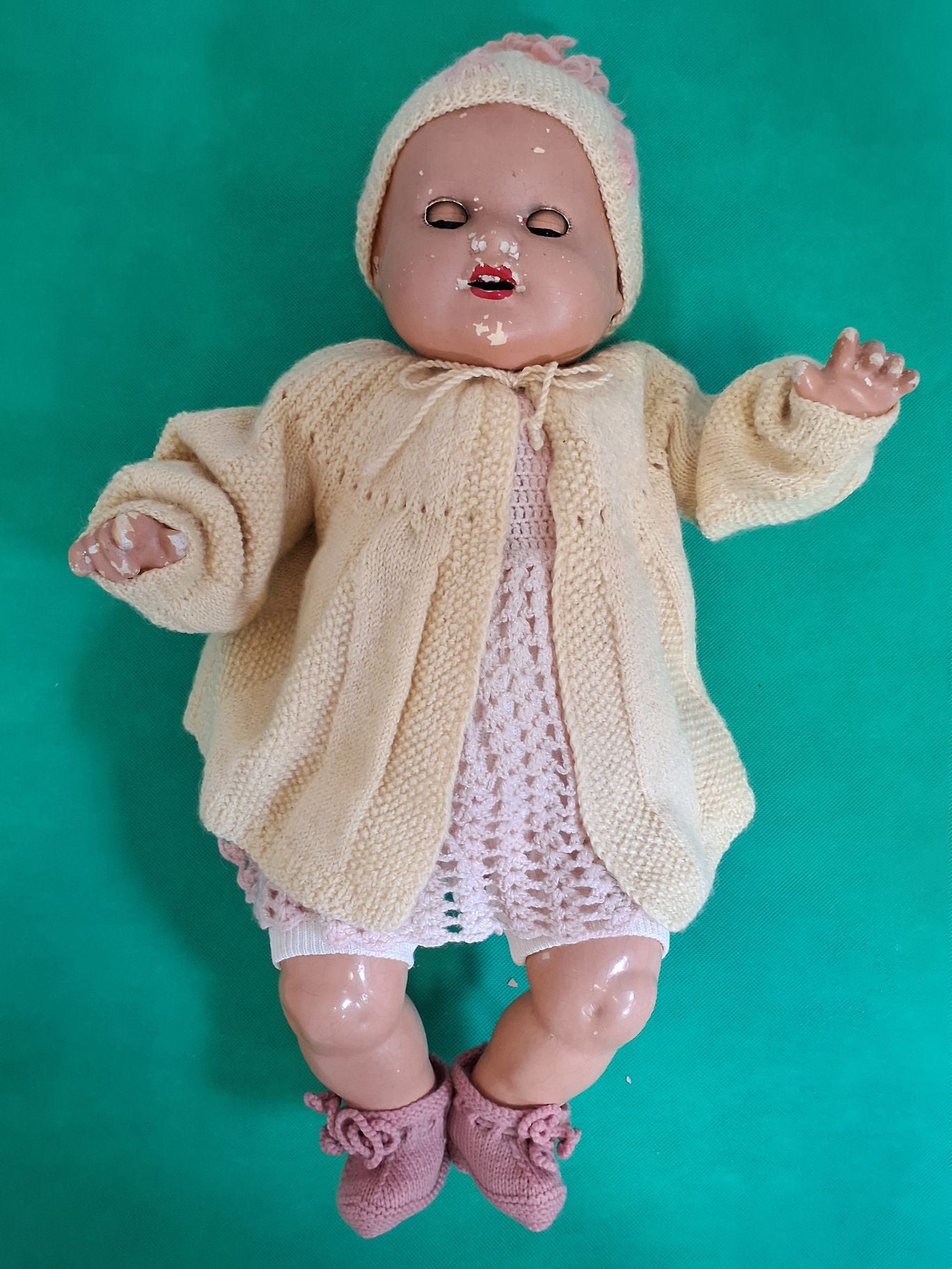 Vintage porcelæns dukke