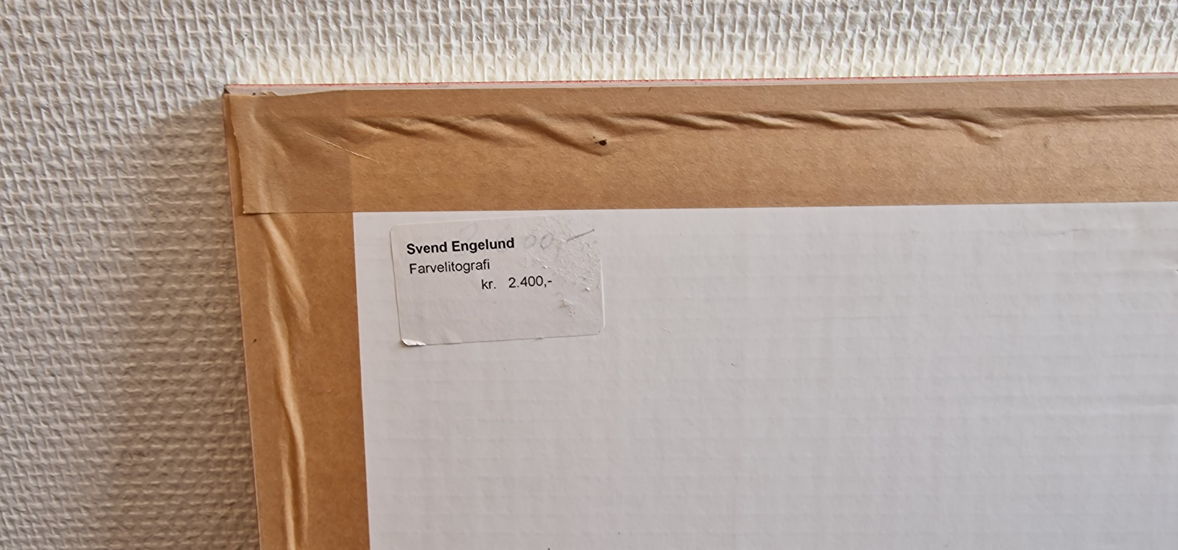 Svend Engelund, litografi