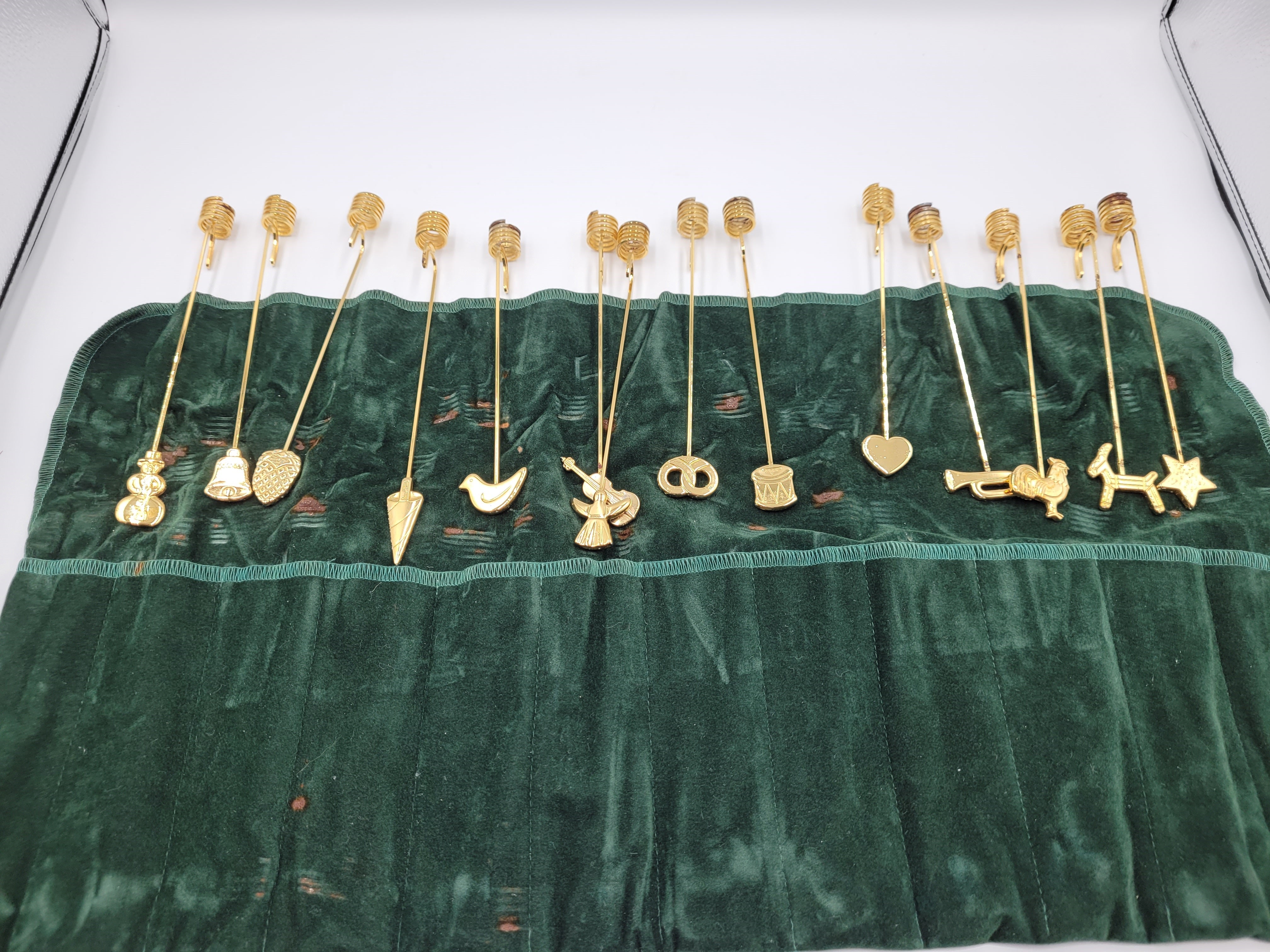 Original Georg Jensen lysholder til juletræ