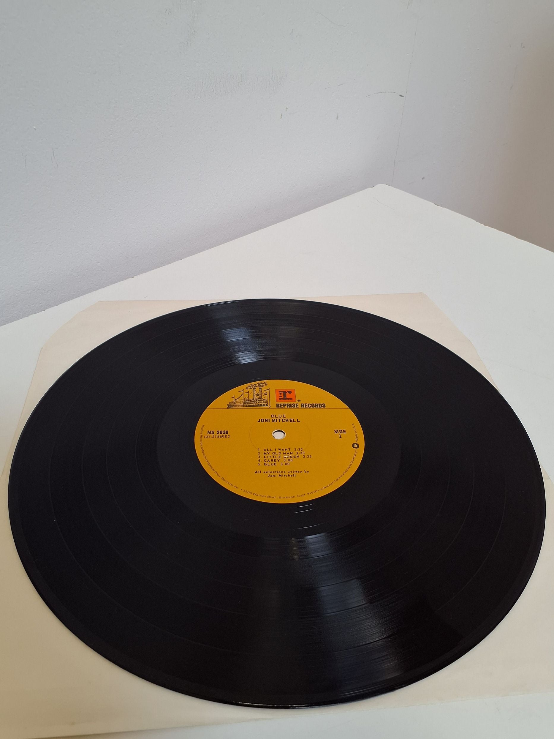 LP. Joni Mitchell: Blue 1976 US