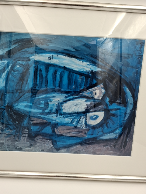 Asger Jorn, Olie på krydsfiner