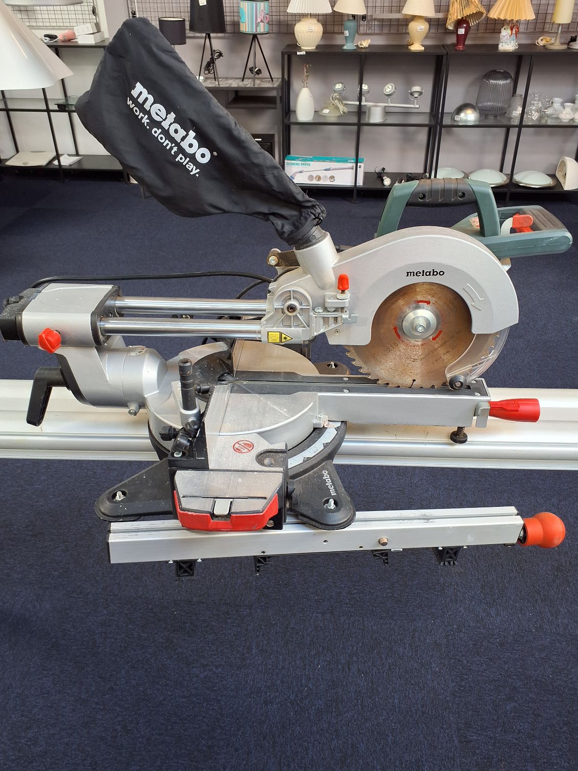 Metabo geringssav m. bord