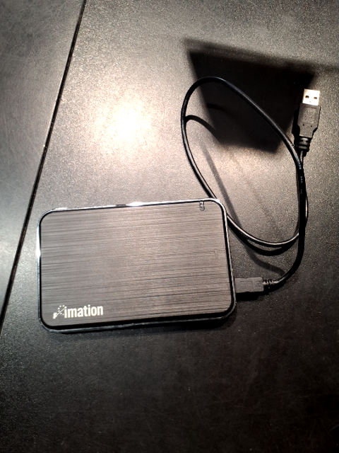 Ekstern harddisk 120