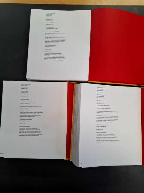 Phaidon Design Classics - Vol. 1, 2 og 3