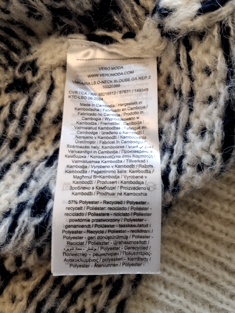 Vero Moda Striktrøje