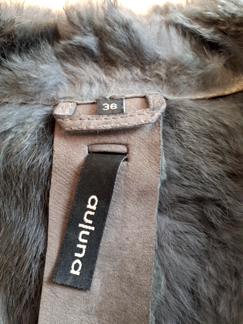 Auluna Vest skind/pels