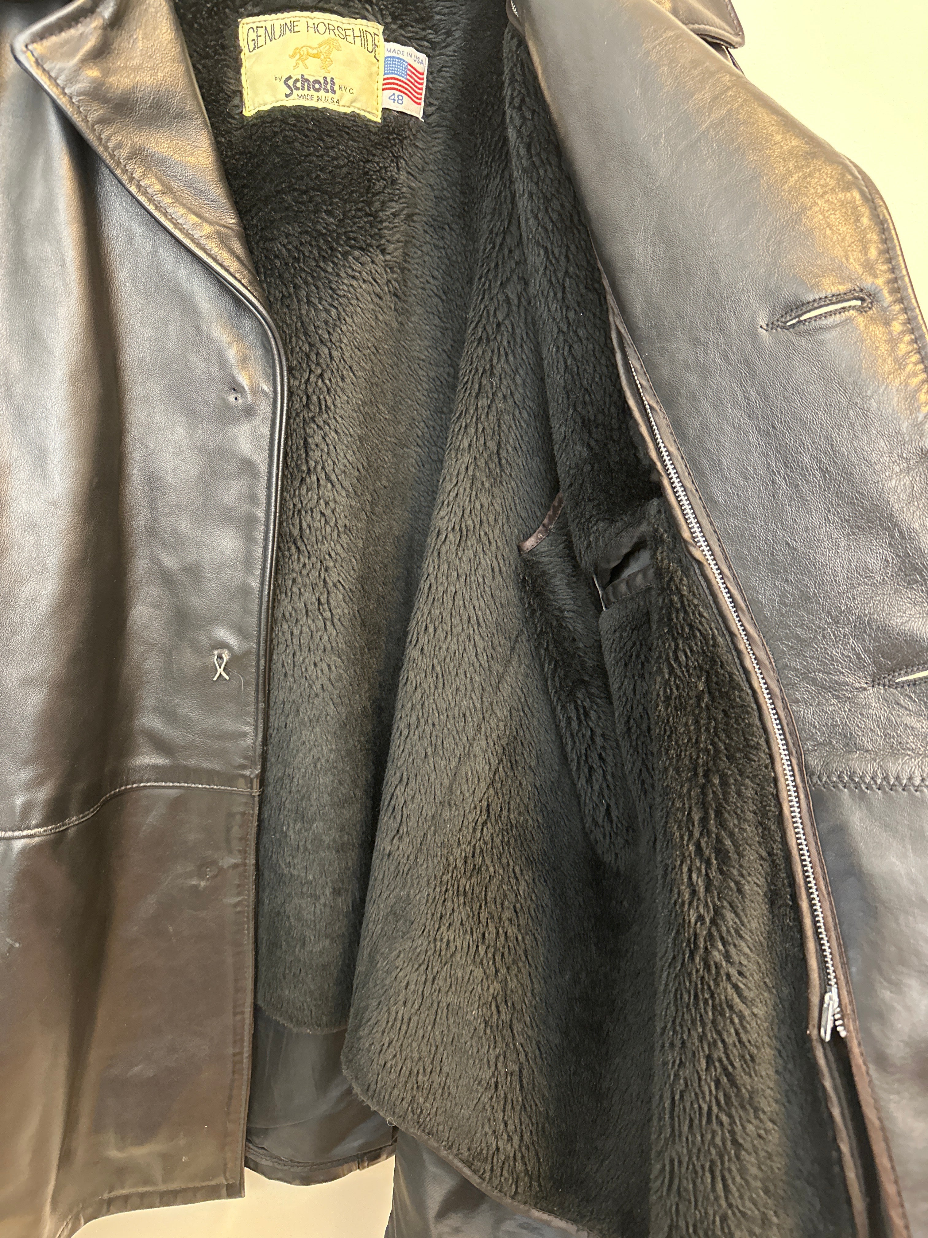 Genuine Horsehide læderjakke
