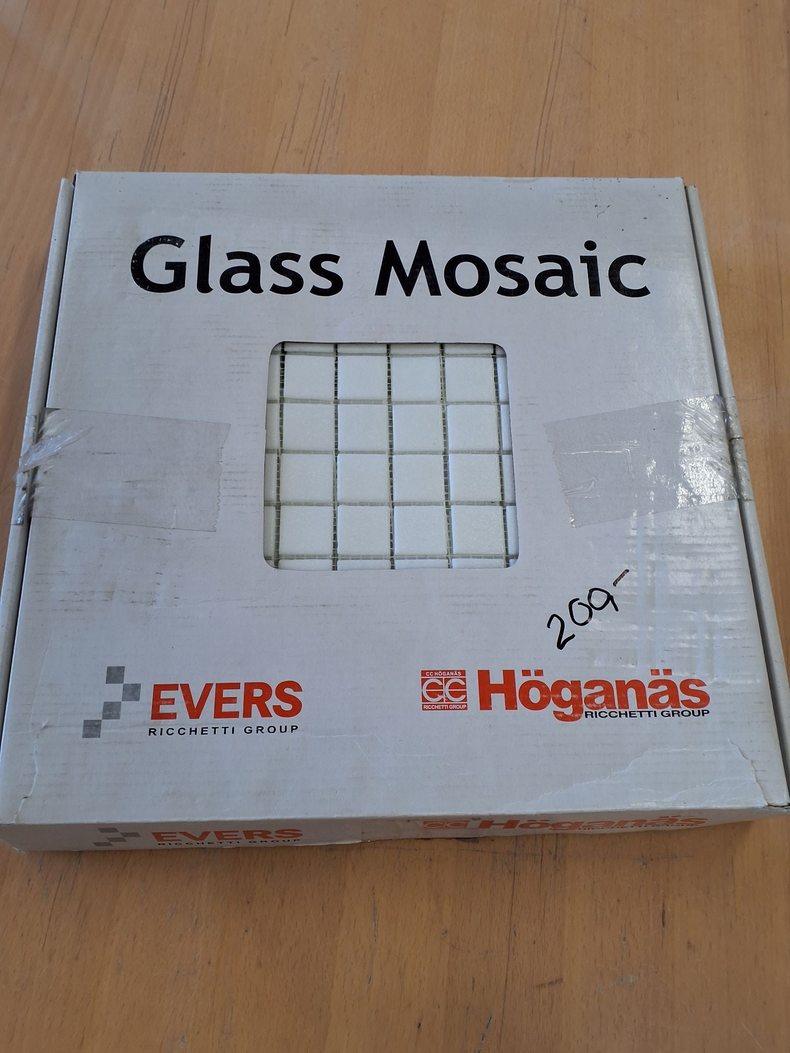 Glasmosaikfliser