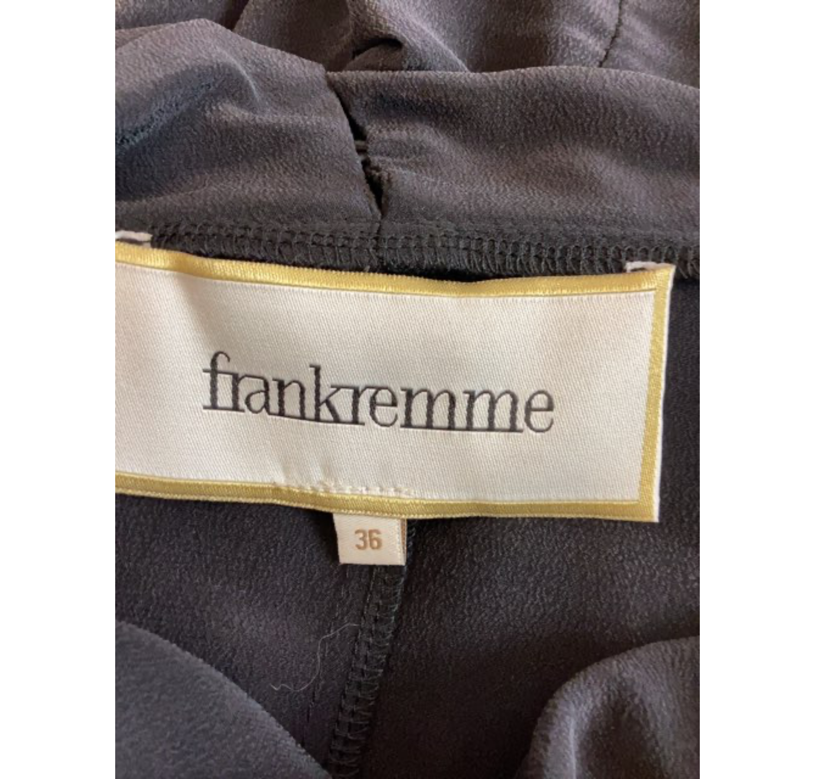 Frankremme Silke Kjole