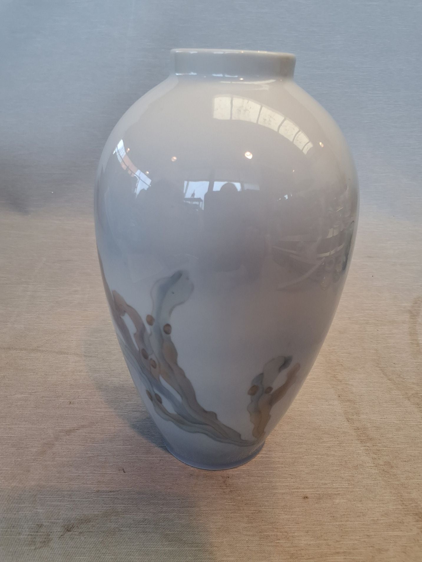 Royal copenhagen vase fisk
