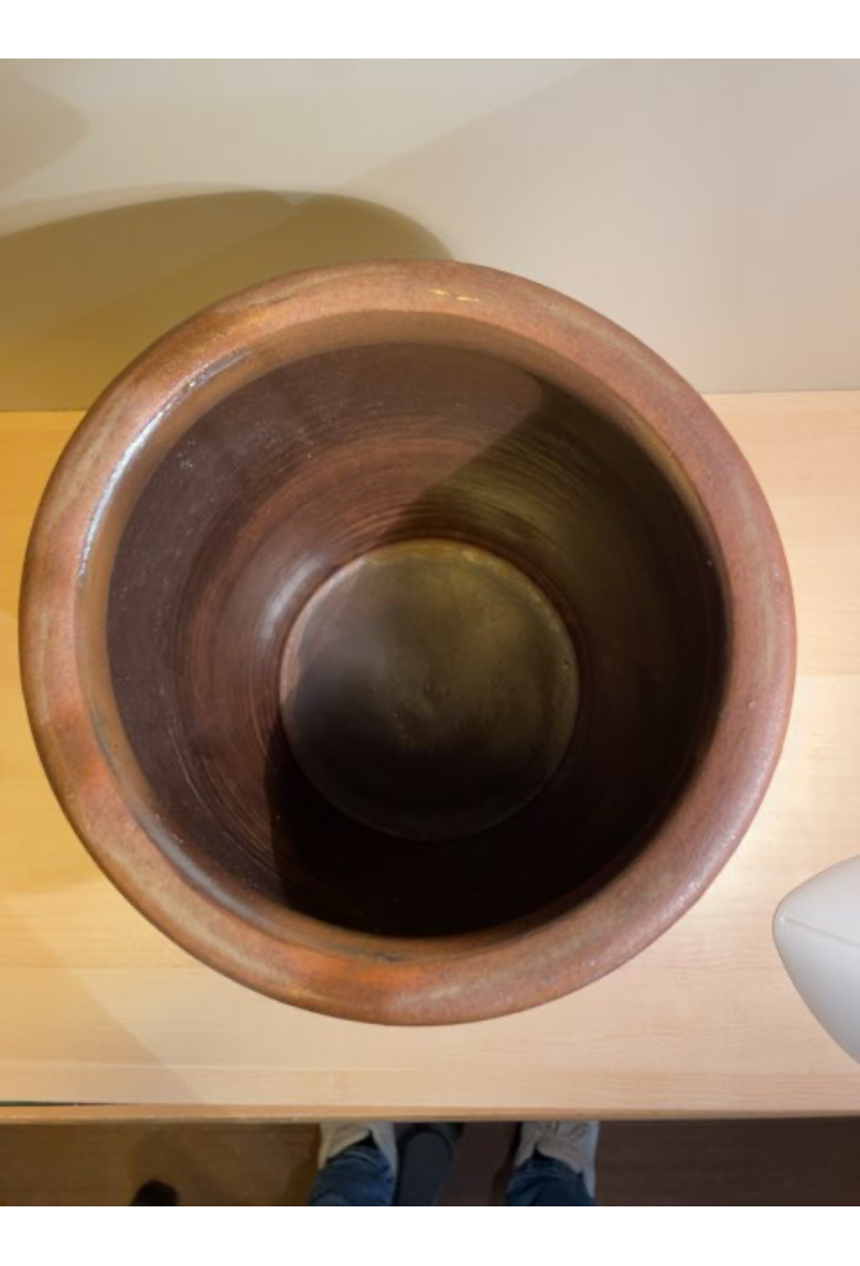 Gammel syltekrukke
