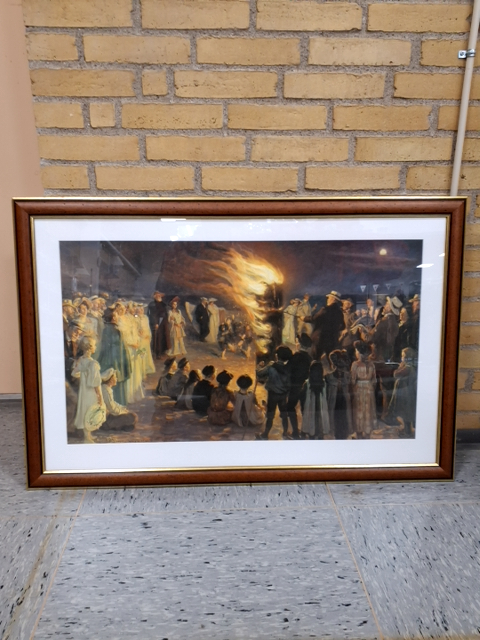 Plakat: P S Krøyer: Sankt Hans