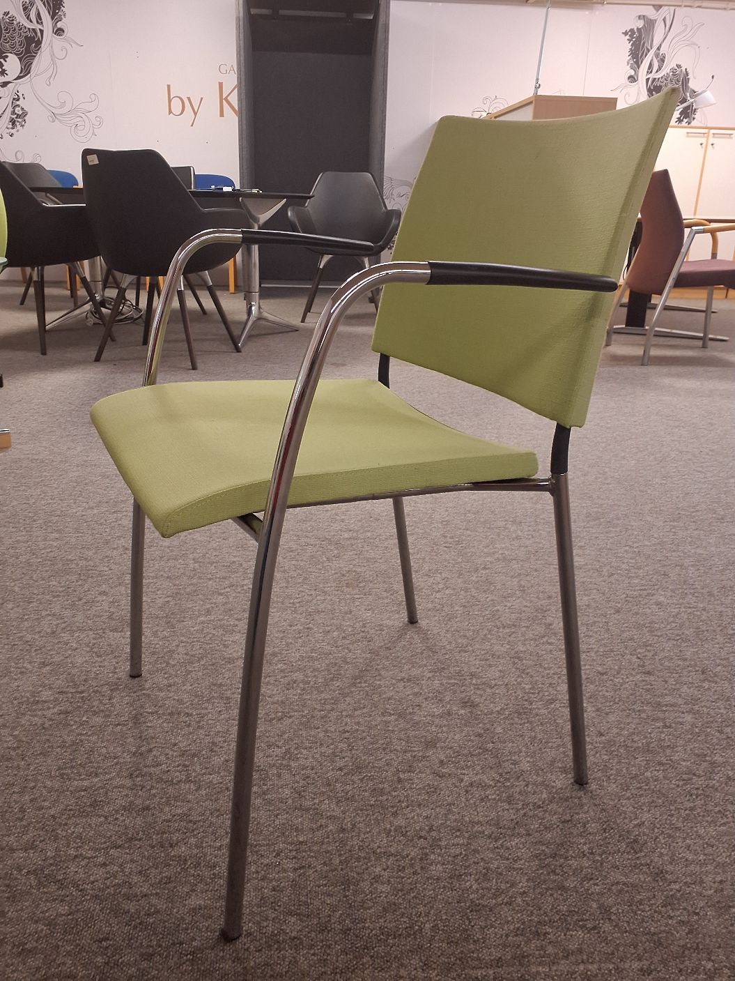 Konferencestol Lammhults Spira Vissengrøn - 6063
