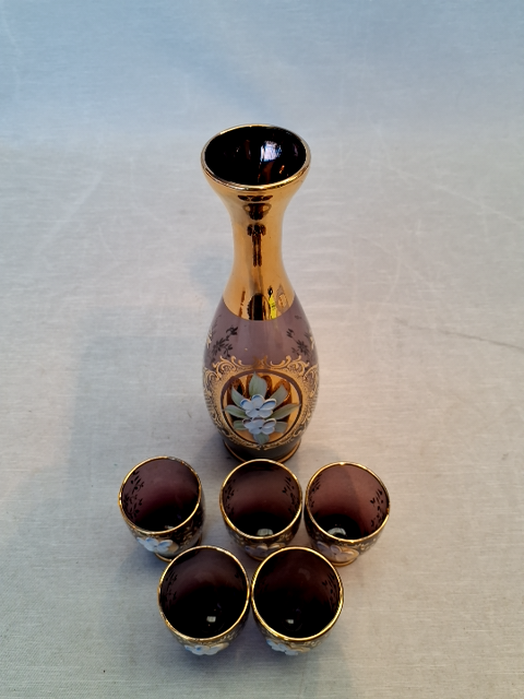 Murano Glas Karaffel med Glas
