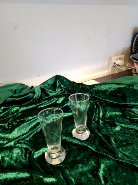 Mundblæste glas