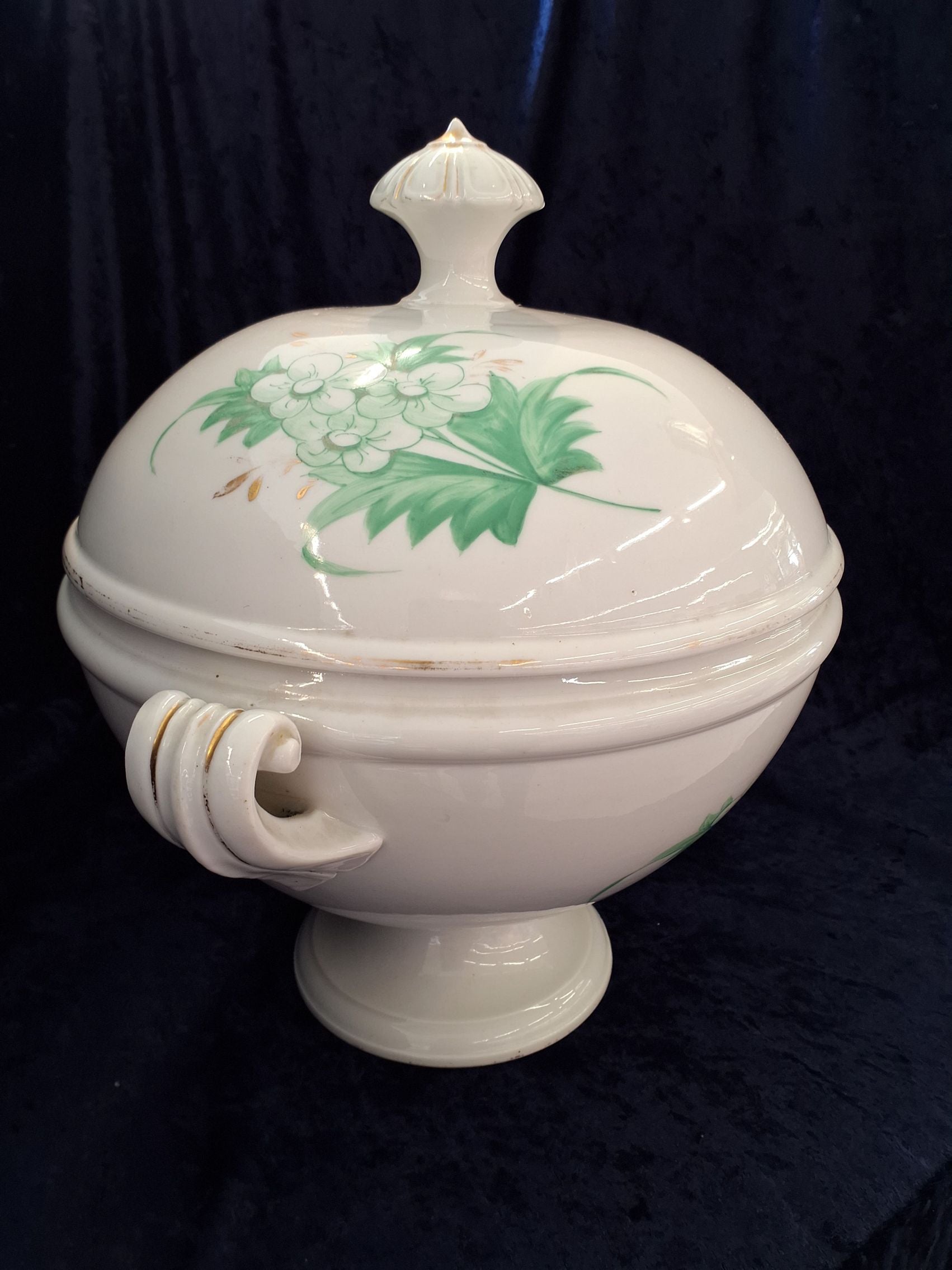 Blomstret suppeterrin