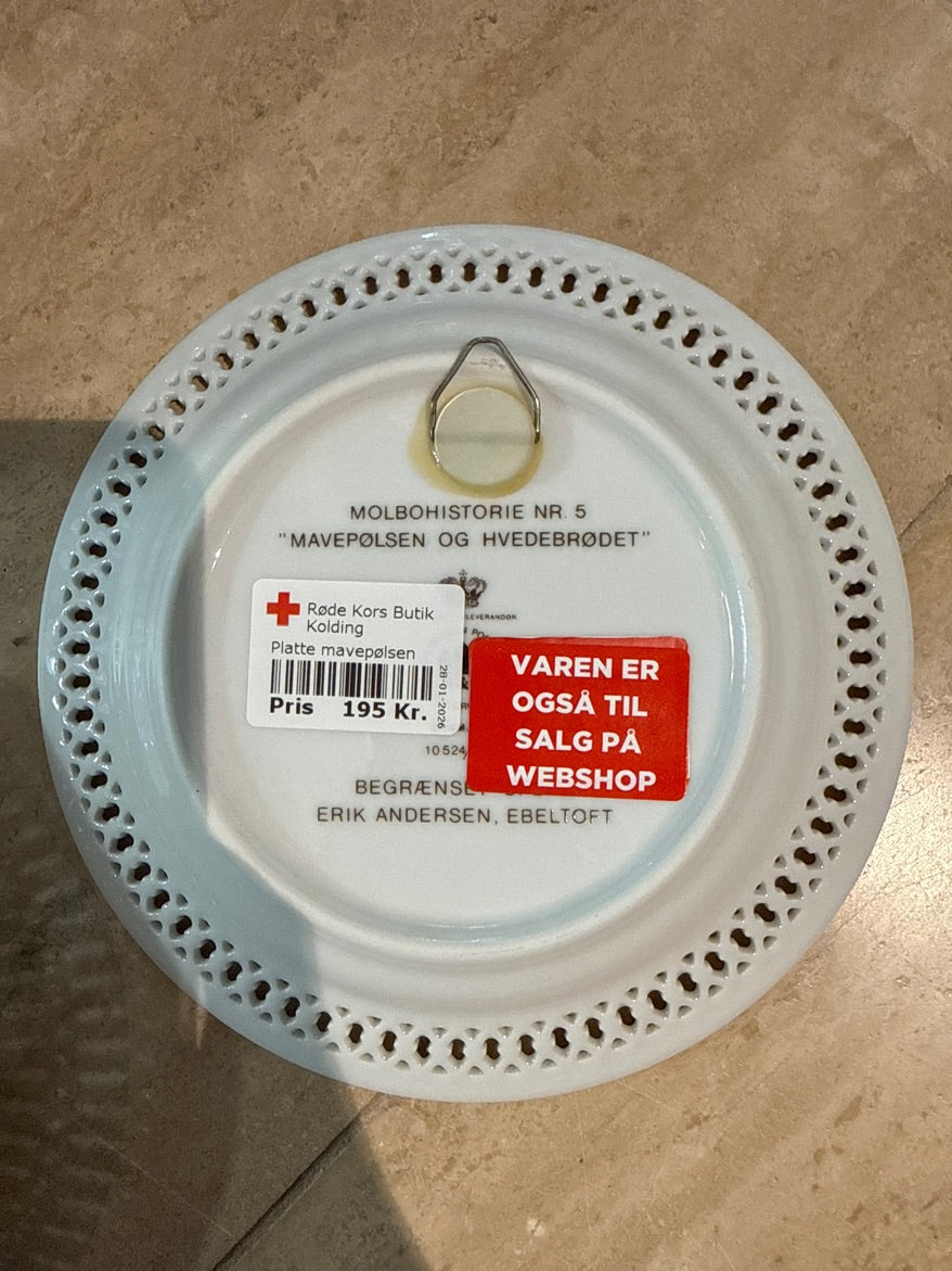 Platte "mavepølsen"