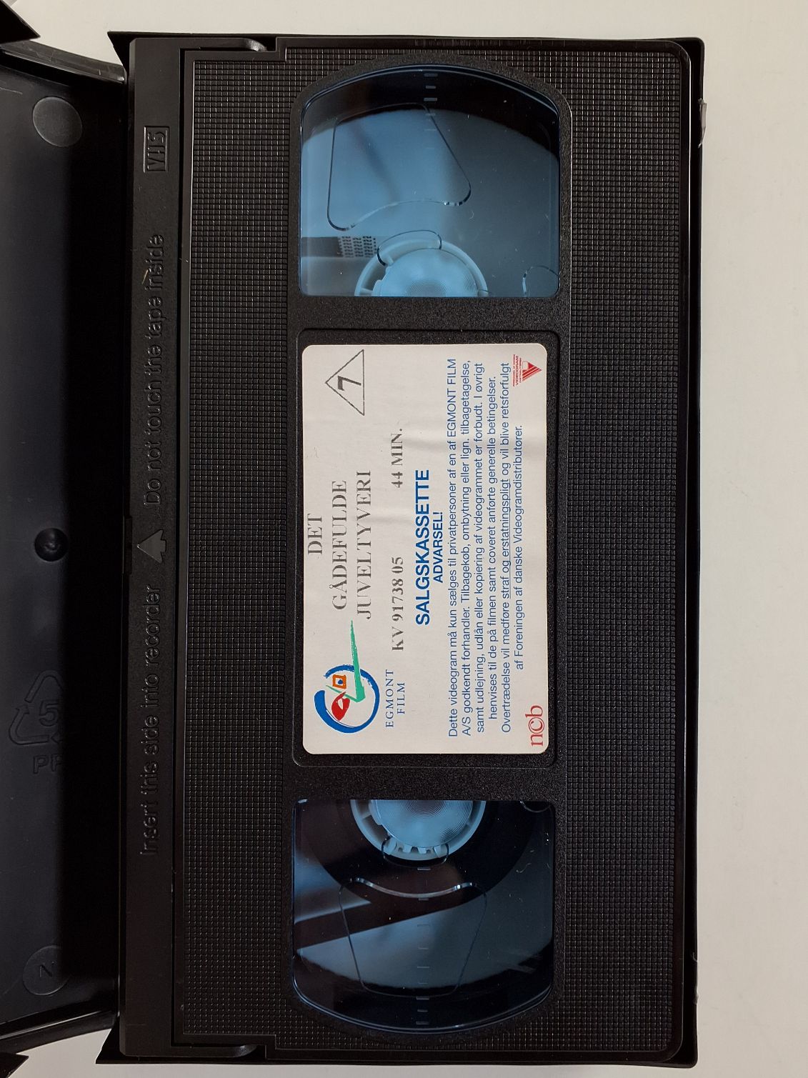 VHS Tintin Det gådefulde juveltyveri